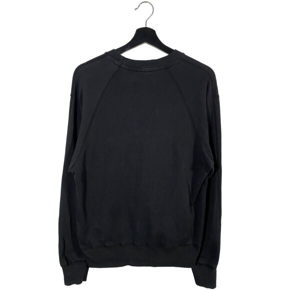 Reigning Champ Oversized Pima Cotton Crewneck Black mens size XS - Picture 2 of 5